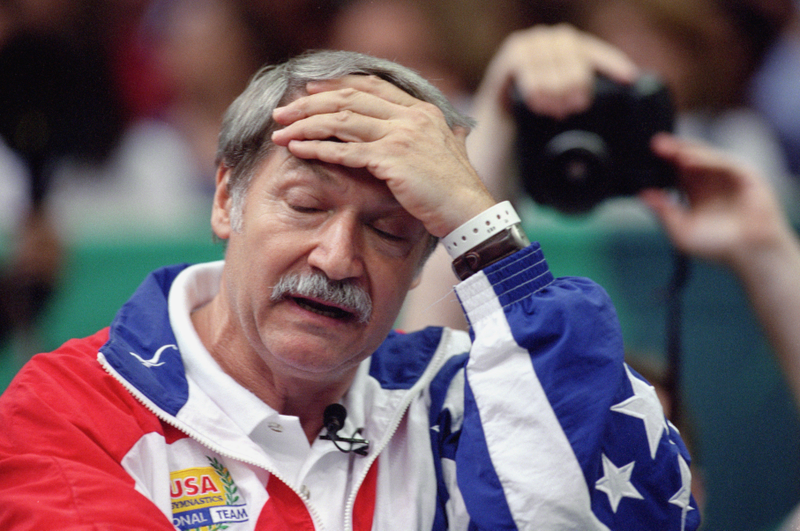 US gymnastics coach Bela Karolyi.